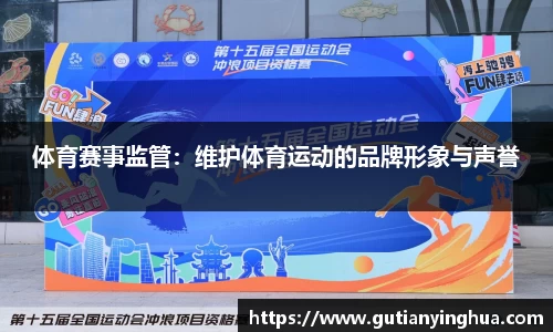 体育赛事监管：维护体育运动的品牌形象与声誉
